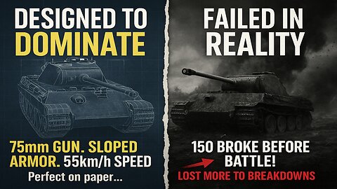 Panther Tank – Germany’s Ambitious WW2 Beast That Failed on the Battlefield