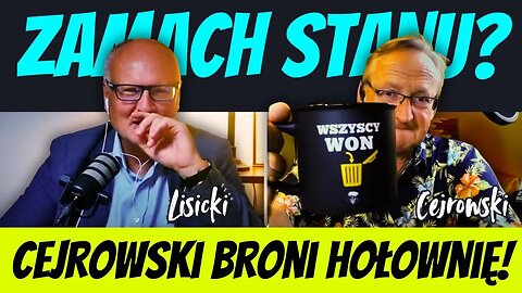 Zamach stanu czy Szymuś piardnął? Cejrowski: będę bronił Hołowni! UE strzela ludziom w stopę (CŁA)