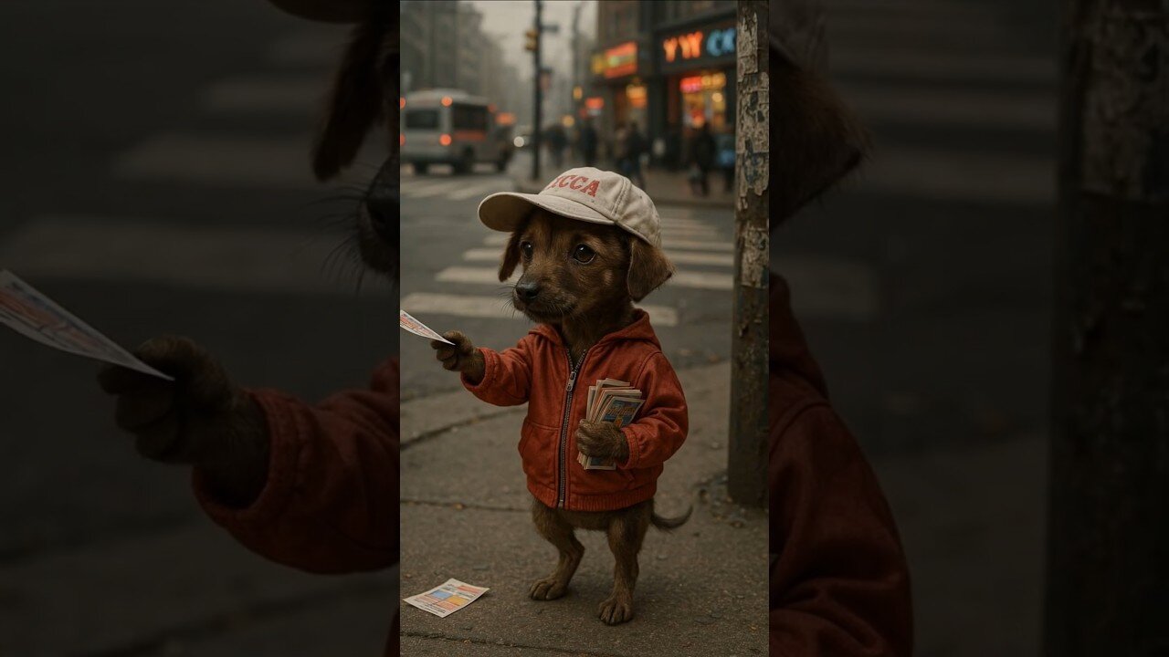 A Tiny Puppy Buys His First Home