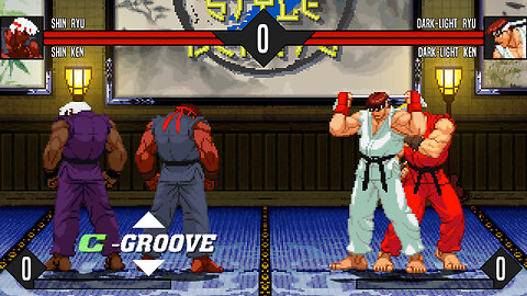 MUGEN - BlAcK HaCkEr's Shin Ryu & Shin Ken vs. Dark-Light Ryu & Dark-Light Ken - Download