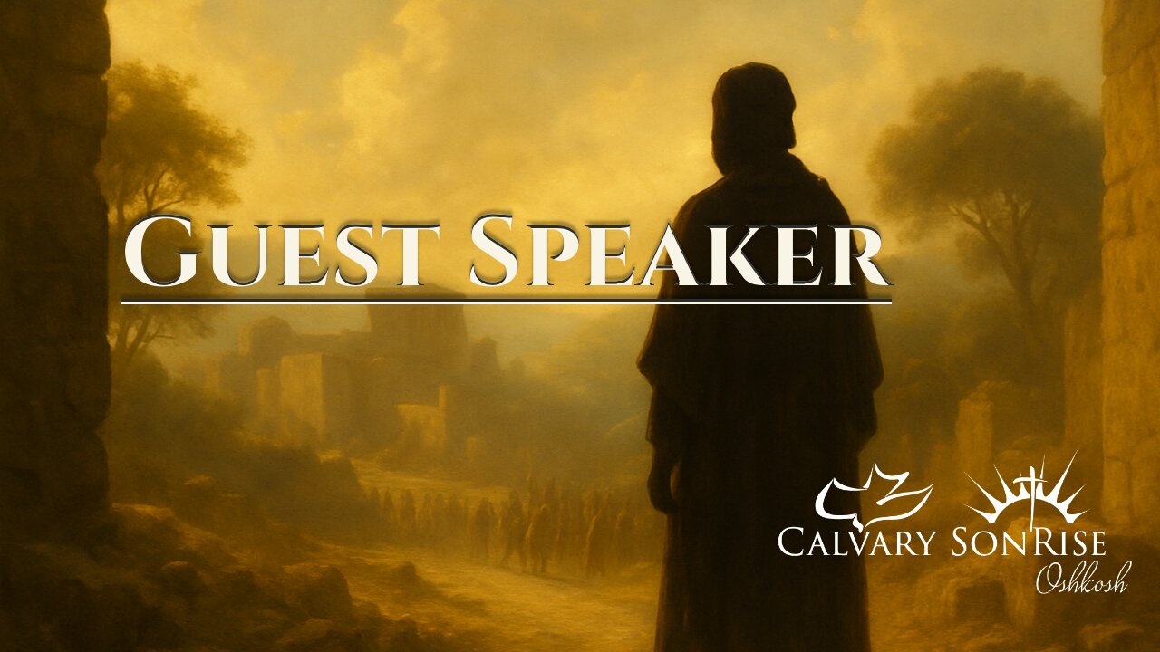 Guest Speaker - Geoff Johns | Calvary SonRise