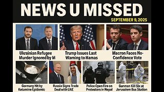 NEWS U MISSED WITH PAUL BROOKER & WARREN THORNTON 9TH SEPTEMBER