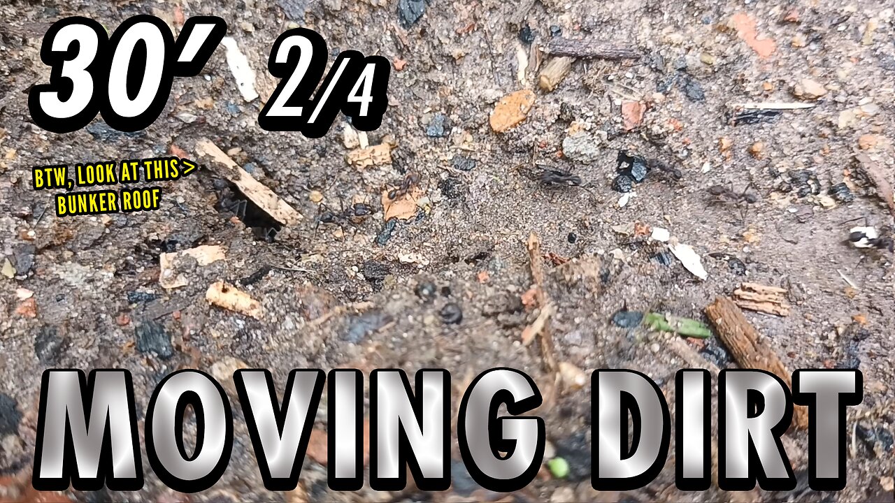 ASMR | It's a gloomy, humid, grey work day on the little trench - 30' 2/4