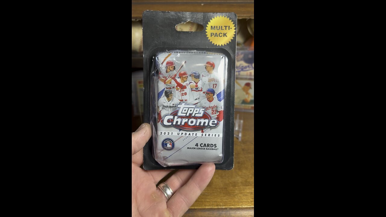 2021 #ToppsChrome Update #baseballcards #packopening #toppschromeupdate Fairfield repack