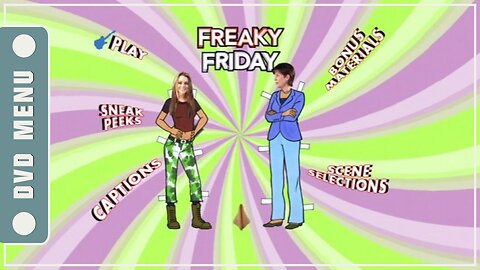 Freaky Friday - DVD Menu