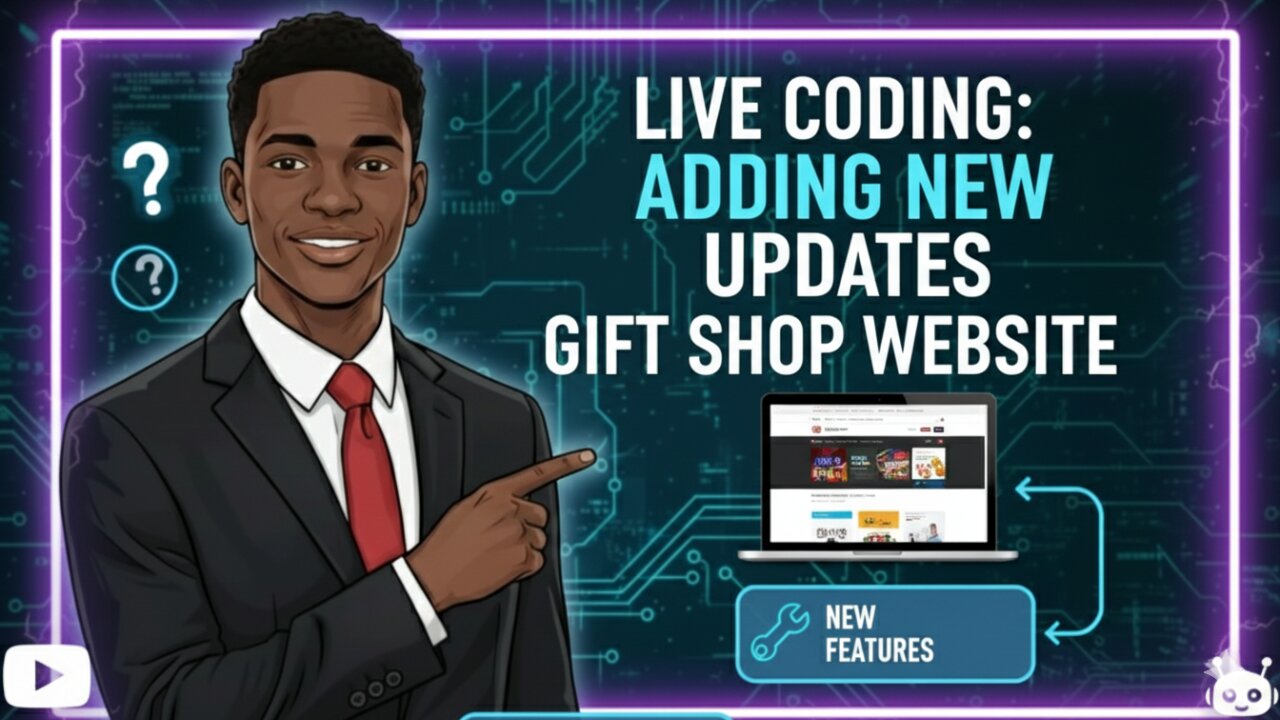 Live Coding: Adding New Updates to the Gift Shop Website