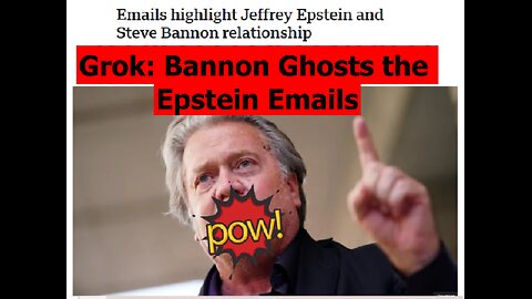 Steve Bannon Goes Dark: He Has NOT Mentioned His Many Emails With Epstein Since They Were Released