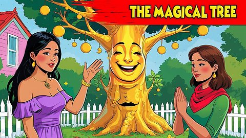 The Magical Tree – Best Moral Story | Animated Tale of Kindness & Greed 🌳✨