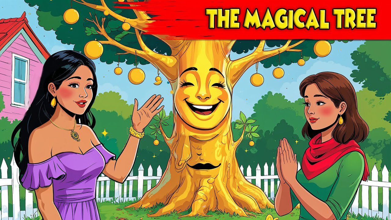 The Magical Tree – Best Moral Story | Animated Tale of Kindness & Greed 🌳✨