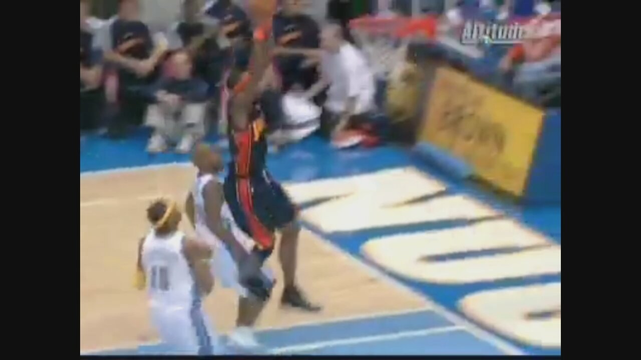 Stephen Jackson 23 Points 5 Ast @ Nuggets, 2007-08.