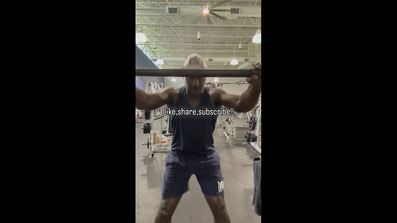 Barbell and DB work