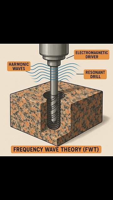 Ancient Sonic Precision: How Granite Drill Holes Reveal Lost Frequency Technology