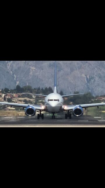 Jet 2 Airways Takes Off From Corfu International Airport 2024