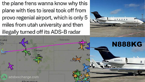 The Mystery Behind Private Jet (N888KG) Disappearing from Radar after Charlie Kirk's Assassination ✈