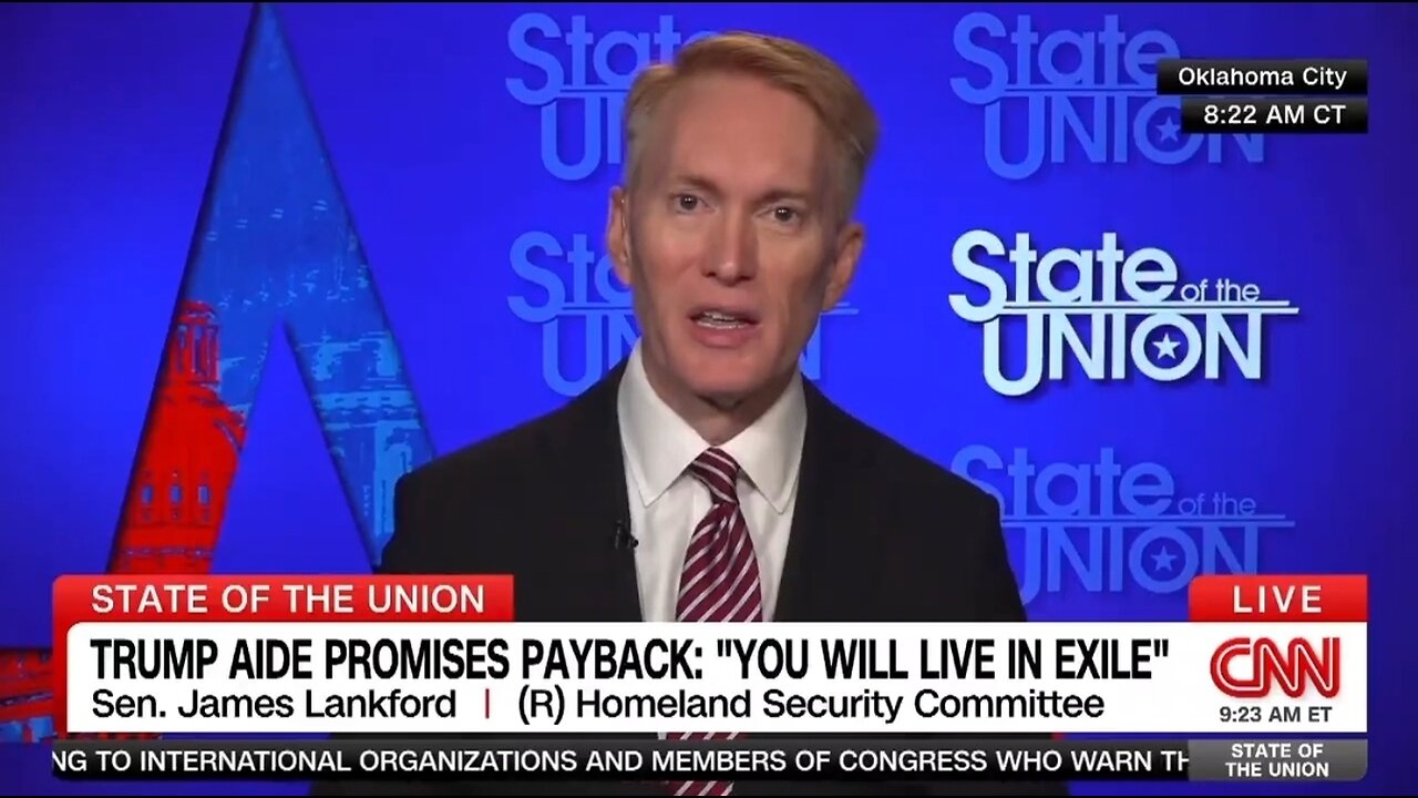 Sen Lankford: No, Dem Party Is Not A Domestic Extremist Organization