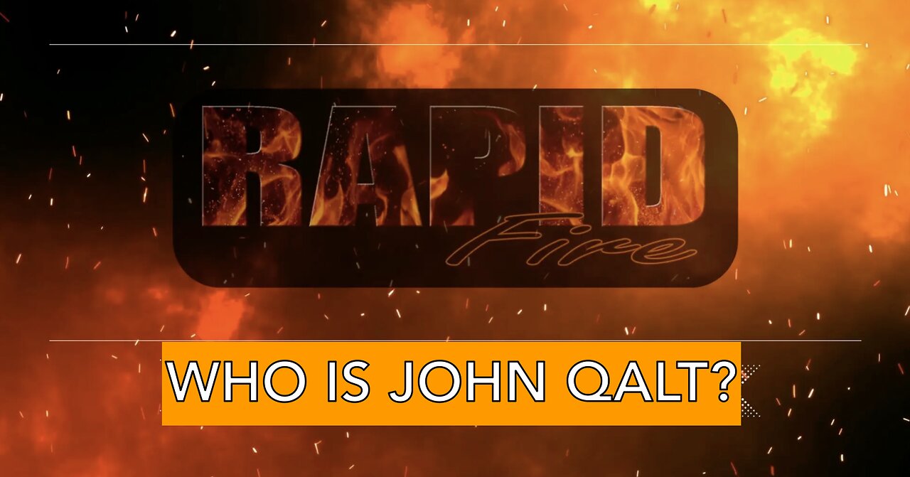 PHIL G RAPID FIRE- EDITED VERSION. YOUR WELCOME. WHO IS JOHN QALT?