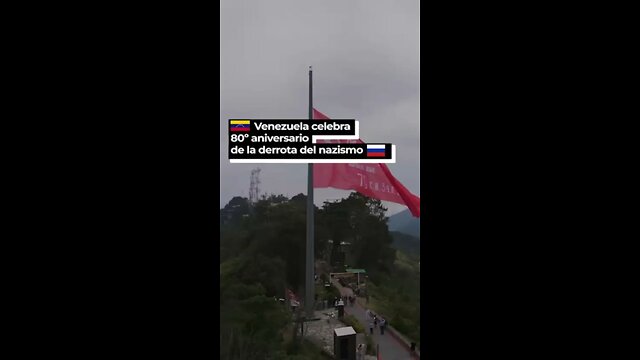 Venezuela celebrates its 80th year of victory over Nazism.