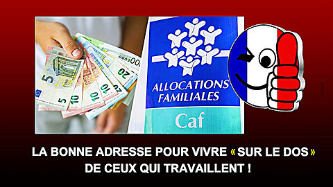 En FRANCE faut éviter d'appartenir à la "classe moyenne" et aller à la CAF ! (Hd 1080)