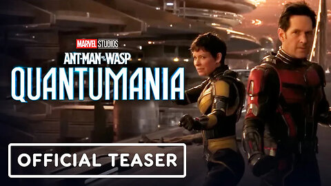 Ant-Man and The Wasp - Quantumania - Official Teaser Trailer (2023) Paul Rudd, Jonathan Majors (2)
