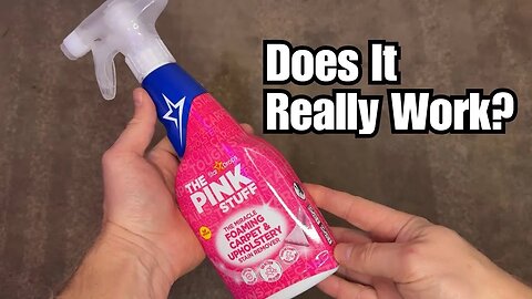 Pink Stuff Foaming Carpet Cleaner Review