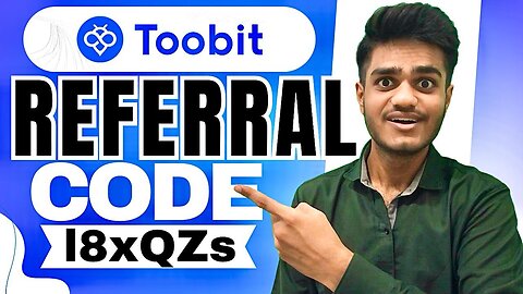 Toobit Referral Code "l8xQZs" – Get 25% Off On Trading Fees