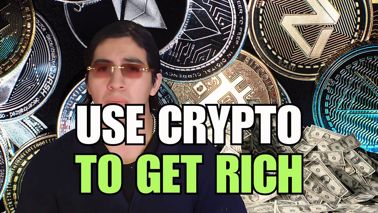 Heres how to use crypto to get rich. #money #wealth #finance #crypto #shorts #reels