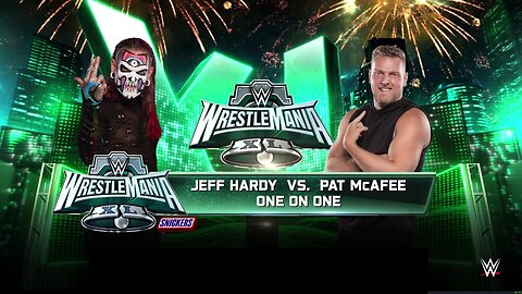 WWE 2k25 Jeff Hardy vs Pat Mcafee