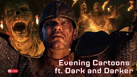 Evening Cartoons ft. Dark and Darker | Gaminghousecat