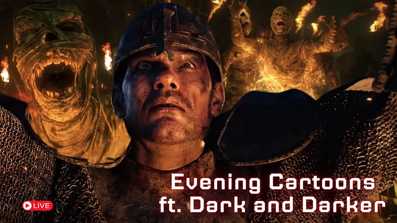 Evening Cartoons ft. Dark and Darker | Gaminghousecat
