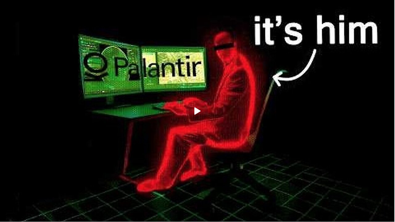 This Guy Corporation Is Watching You Right Now, Peter Thiel - Palantir!