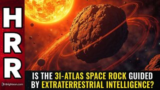 Is the 3I-ATLAS space rock guided by extraterrestrial intelligence