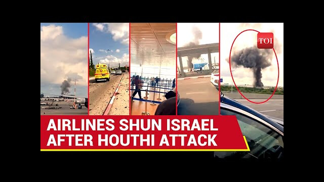Israel 'CUT OFF' From World, Airlines REFUSE Flights