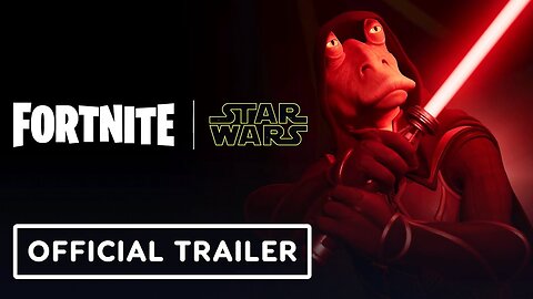 Fortnite - Official Darth Jar Jar Reveal Trailer #Fortnite #DarthJarJar #Gaming