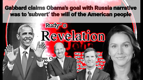 DNI Gabbard Brings Receipts Obama Led Subversion Of Democracy