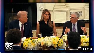 BREAKING VIDEO: Watch Bill Gates Grovel To President Trump At The White House While Laying Out His Plan To Depopulate Humanity With Vaccines, Gene Editing, Controlling The Food Supply, & Geoengineering