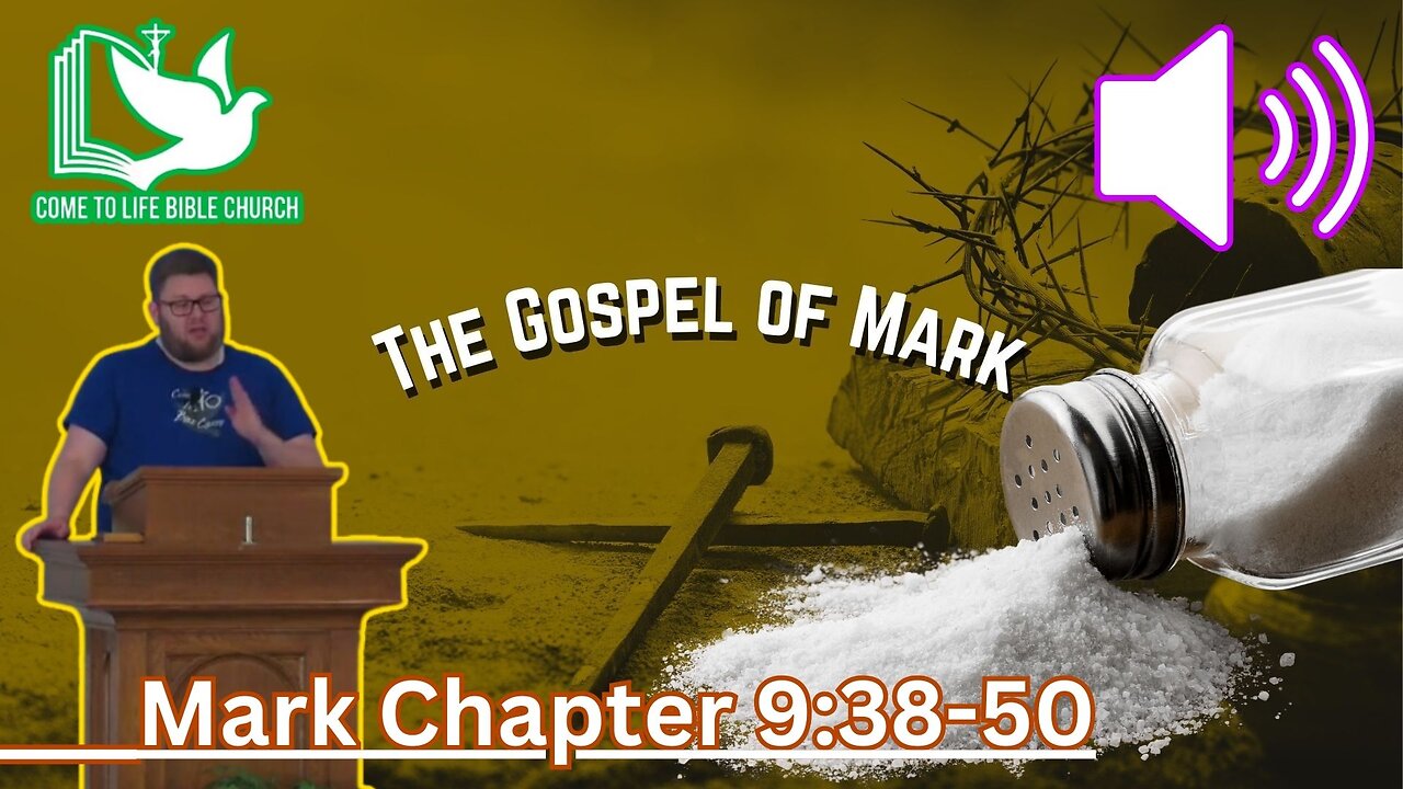 Stay Salty: Mark 9:38-50