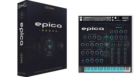 Zero-G Epica Redux - Synth Kontakt Instruments by Sam Spacey - Bright - Demo