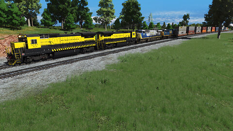 Trainz Plus Railfanning: CSX Detours on the NYSW!