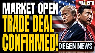 🔴[LIVE] US China Trade Deal Announced (Stocks EXPLODE Higher) || The MK Show