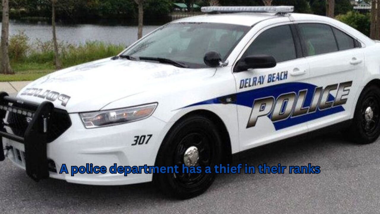 The Delray Beach Police Department has officer arrested for stealing investigative funds