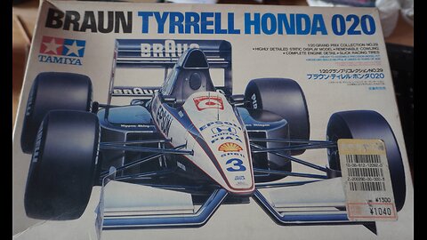 next build 1/20 Tamiya Tyrrell Honda