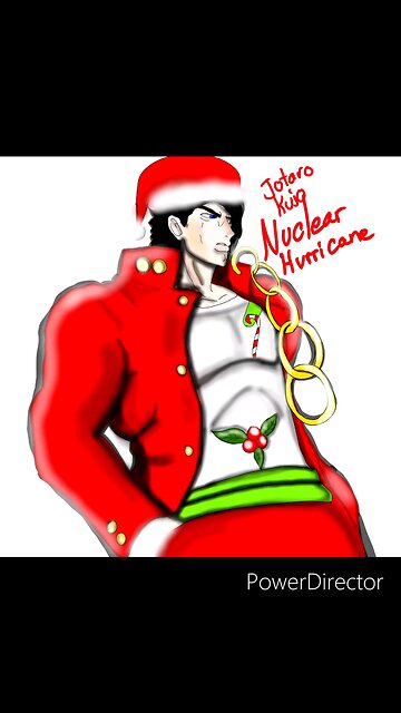 jotaro kujo Christmas fan art