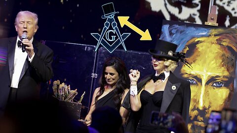 THE GREAT TRUMP GATSBY NEW YEARS EVE GALA! ELITES MOCK JESUS IN FREEMASONIC RITUAL AUCTION!