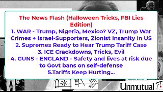 Liberty Conspiracy Live 11-3-25 Nigeria, Vz, Trump War-Man, Tariffs n SCOTUS, ICE New Evils
