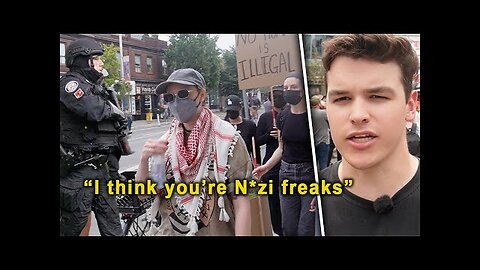 Antifa SHUTS DOWN Canada First Rally in Toronto