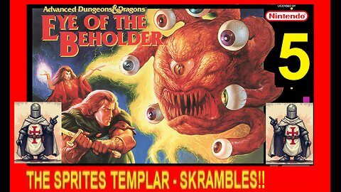 AD&D EYE OF THE BEHOLDER V5 - SNES - Skwatter's SKRAMBLES!