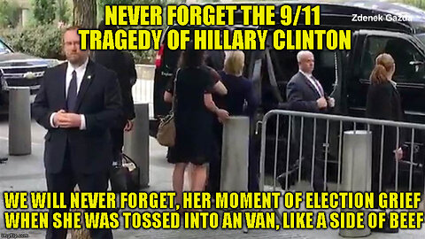 THE PANTSUITWARPIG 🐗 HILLARY DIANE RODHAM CLINTON SLIP SLIPPING AWAY