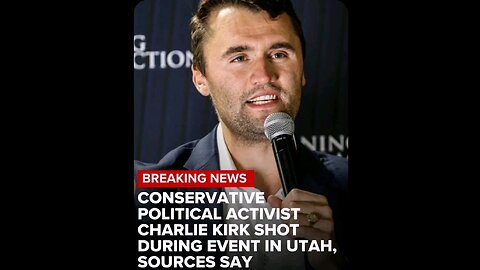 Charlie Kirk Shooting at Utah Valley University 😱 #BreakingNews