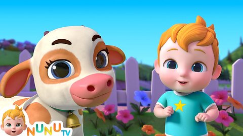 Lola the Cow Song! (La Vaca Lola) | Nursery Rhymes & Kids Songs | NuNu Tv