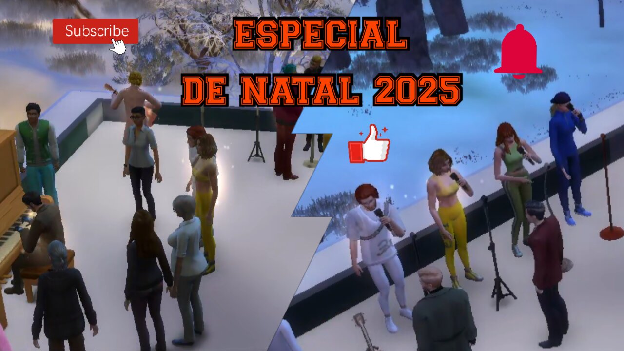 ESPECIAL NATAL 2025 THE SIMS 4 WINTER TIME